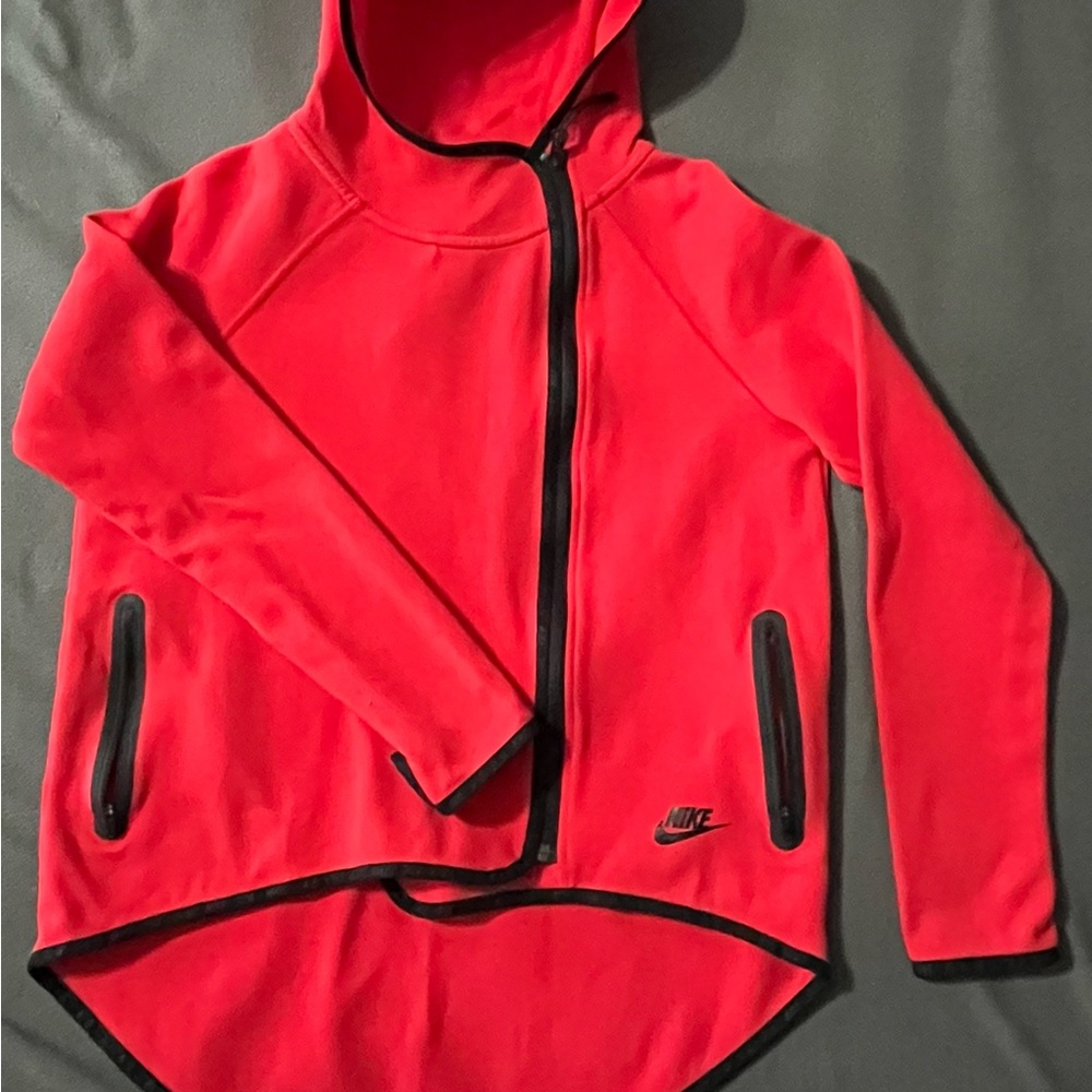 Nike Red and Black Athletic Jacket